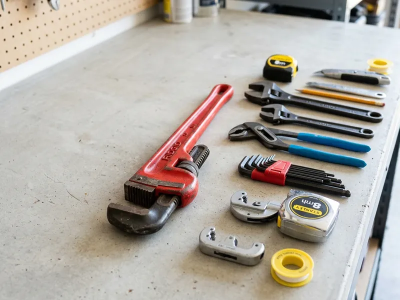 Professional plumbers in Westwood, MI equipped with top-tier tools for residential and commercial plumbing services.
